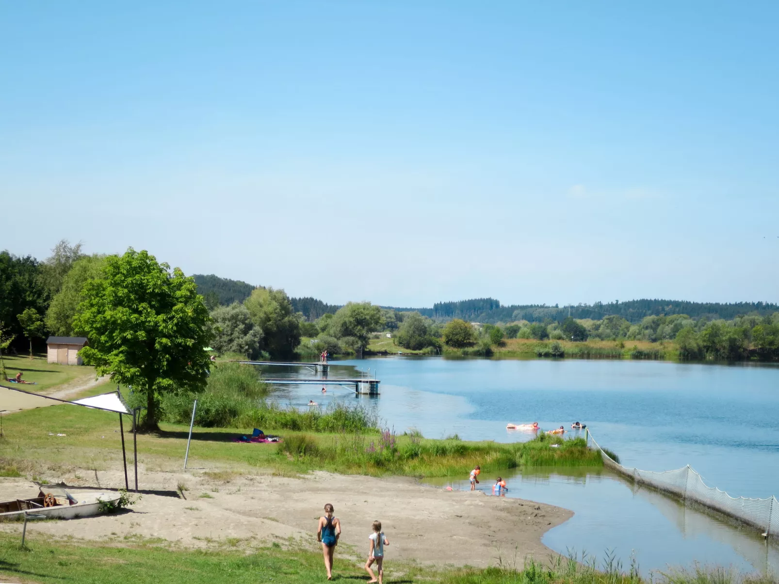 Land in Sicht-Omgeving