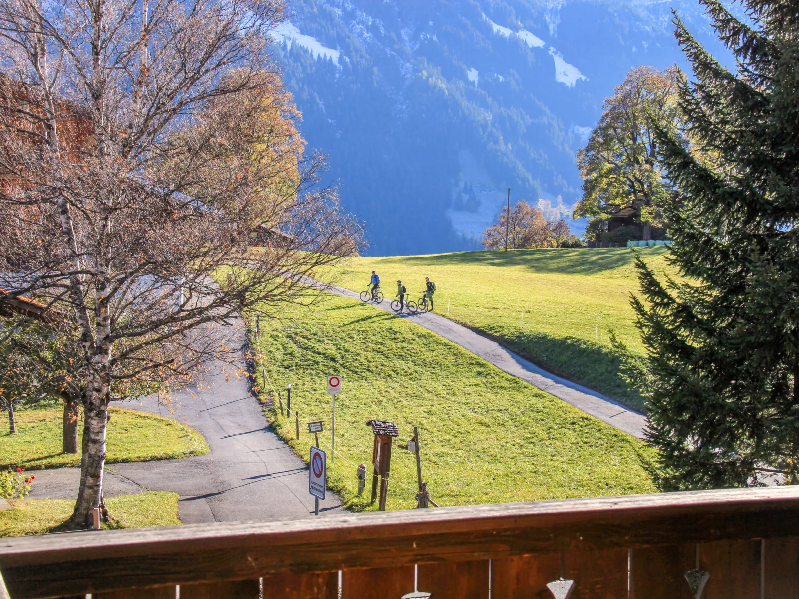 Chalet Bodmisunne-Buiten