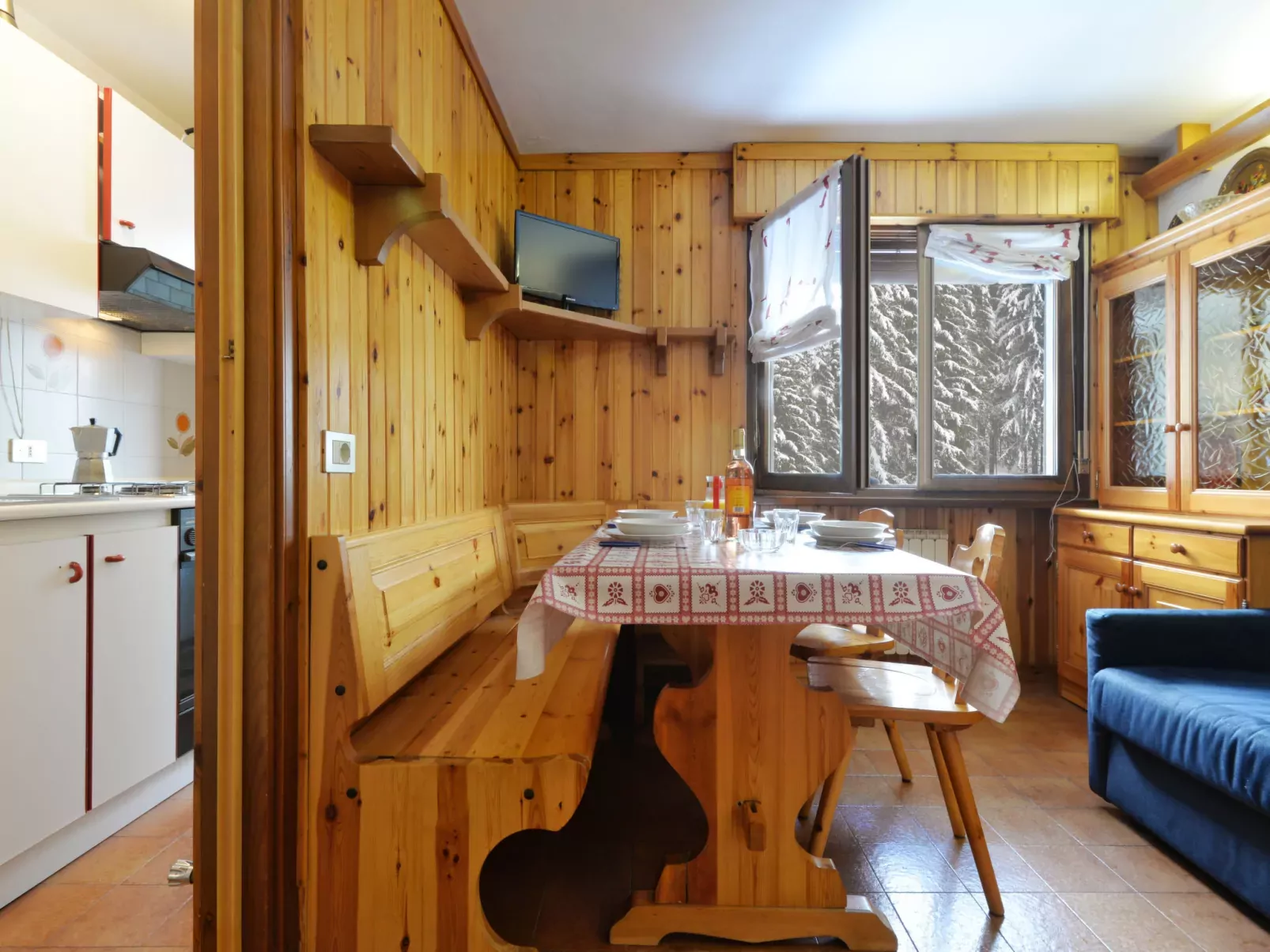 inside