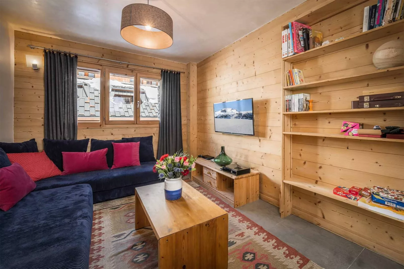 Chalet Acajuma-Woonkamer