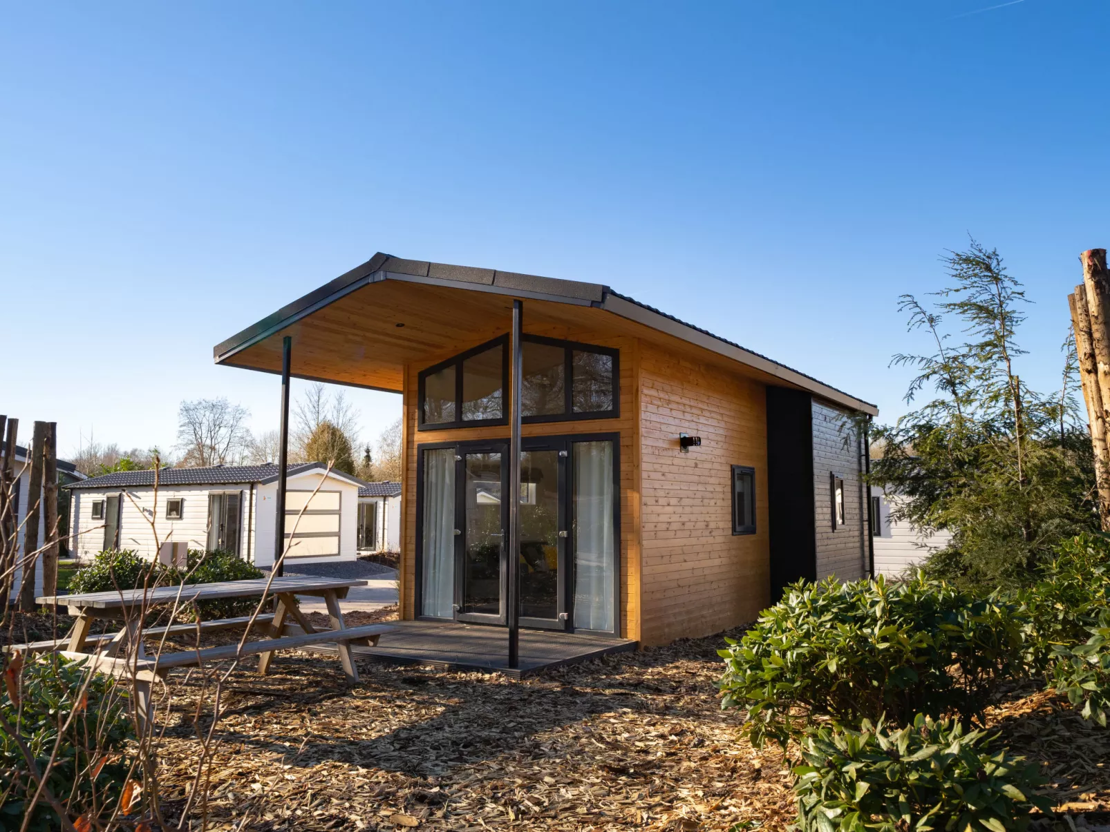 Tiny House-Buiten
