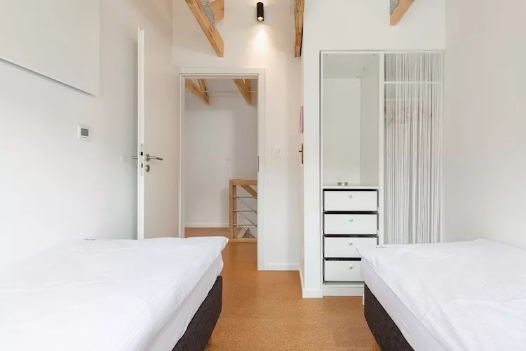 Dom wakacyjny dla 5 osób nad jeziorem Wisełka-Slaapkamer