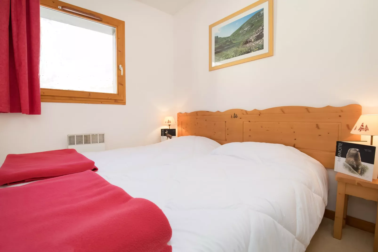 Balcons C 023 - PARC NAT. VANOISE appart. 6 pers.-Slaapkamer