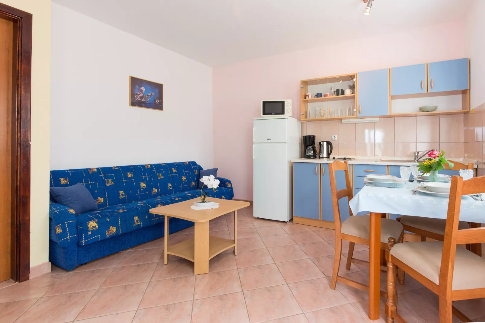 Plavi Biondic-Woonkamer