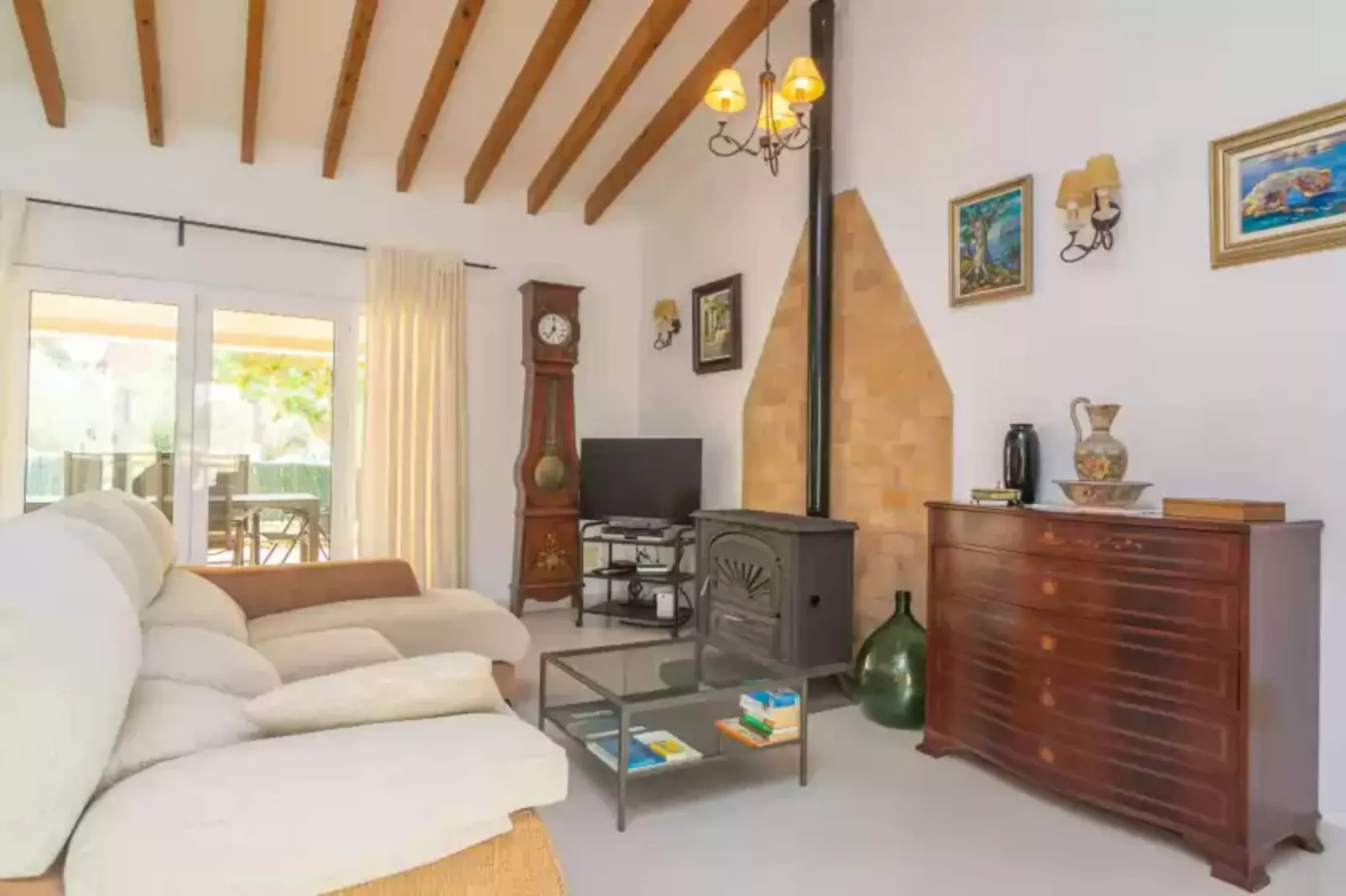 Casa El Cipres-Woonkamer