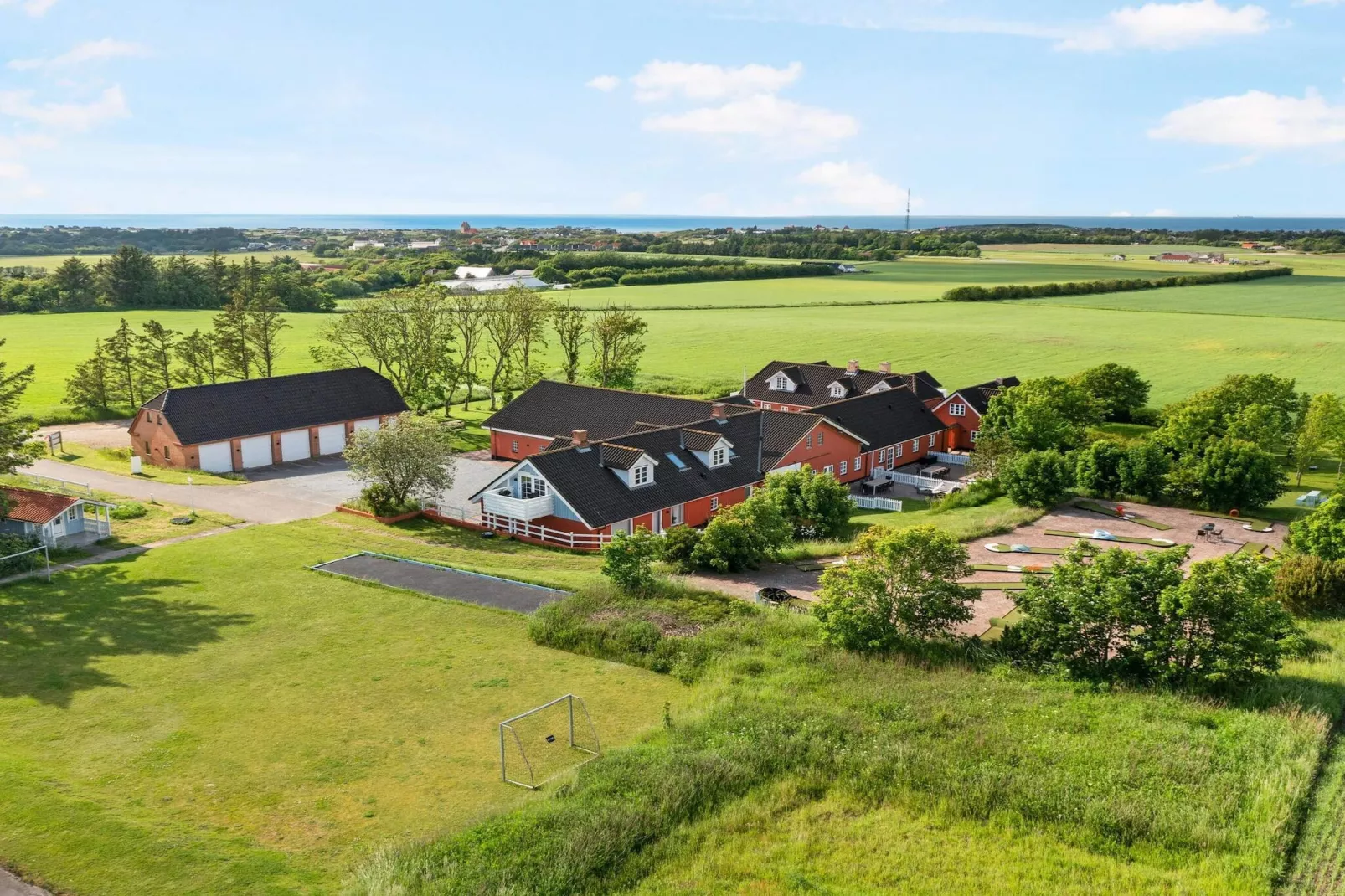 Vakantiehuis met uitzicht op de Noordzee