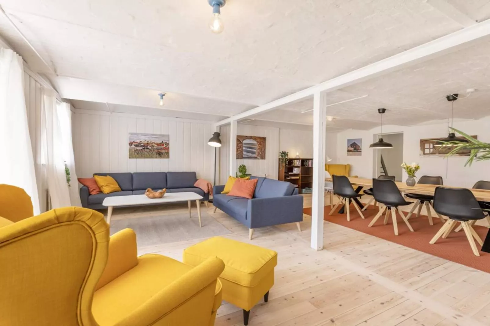 Vakantiehuis met uitzicht op de Noordzee-Binnen