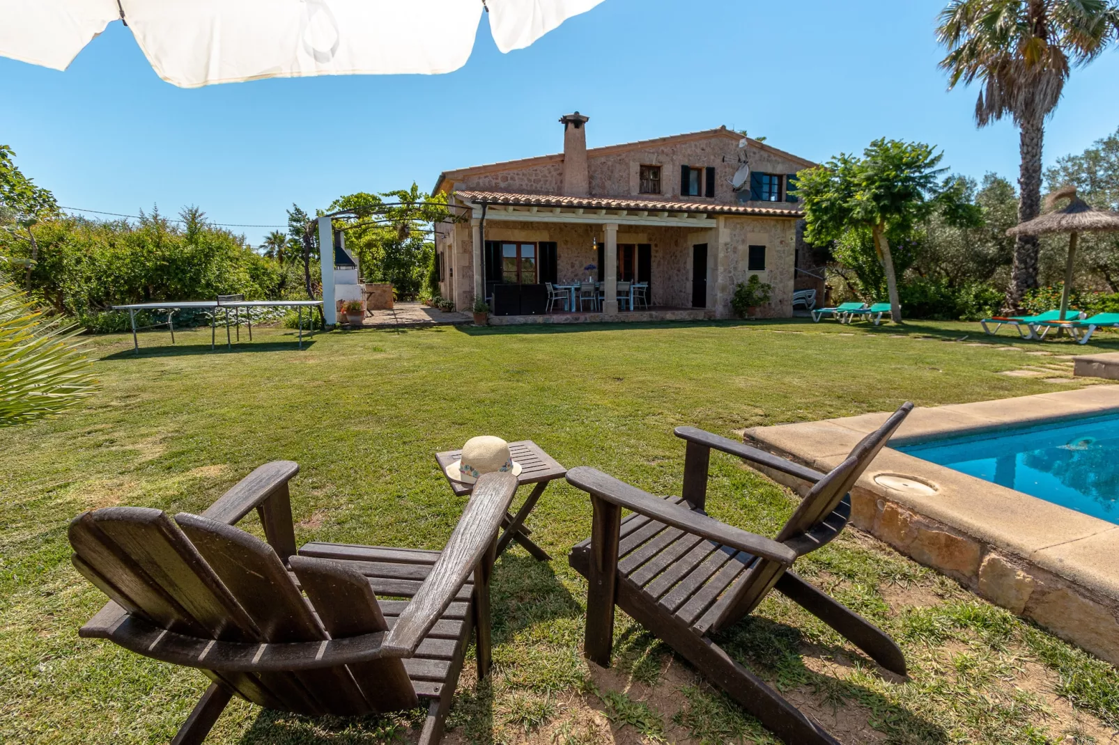 Cal Mercader Gran Villa con Piscina y Jardín-Tuinen zomer