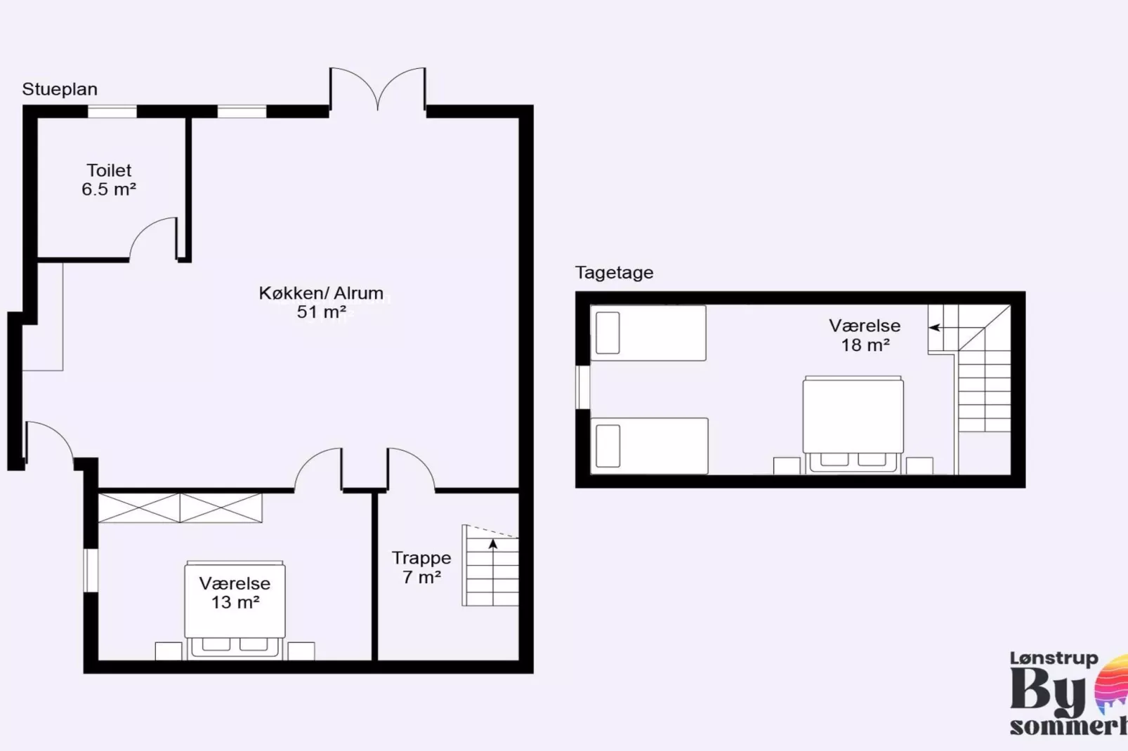 Ruim vakantiehuis in Lokken