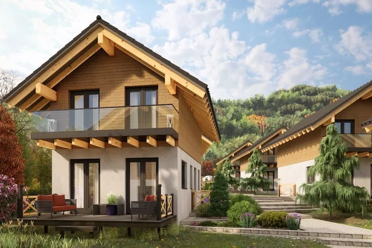 Chalet Hahnenklee-Buitenkant zomer