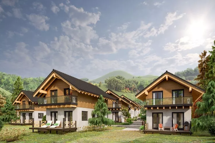 Chalet Hahnenklee-Buitenkant zomer