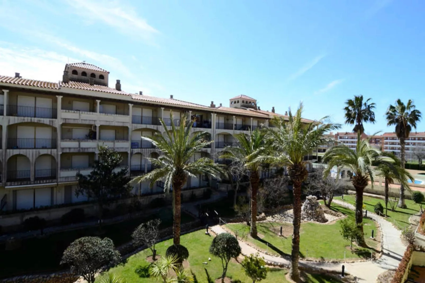 Appartements à L'Estartit-Buitenkant zomer