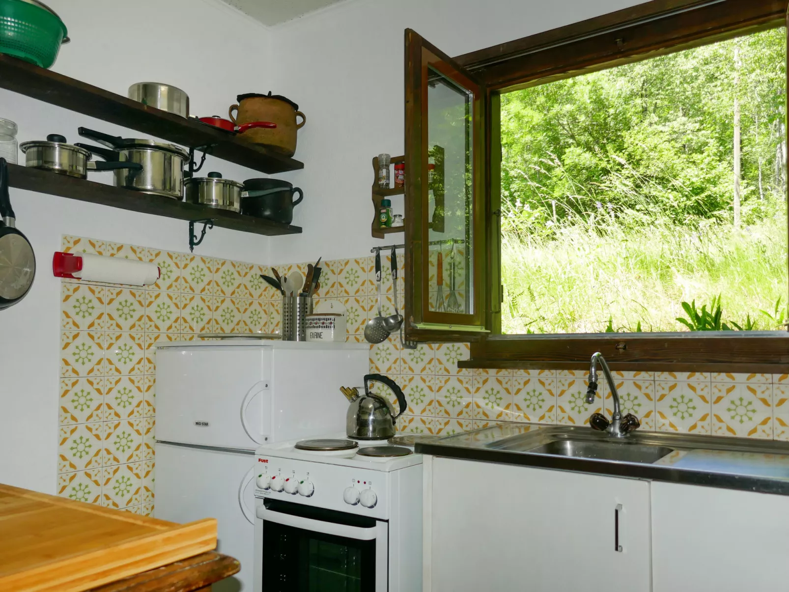 Chalet Al Portic-Binnen