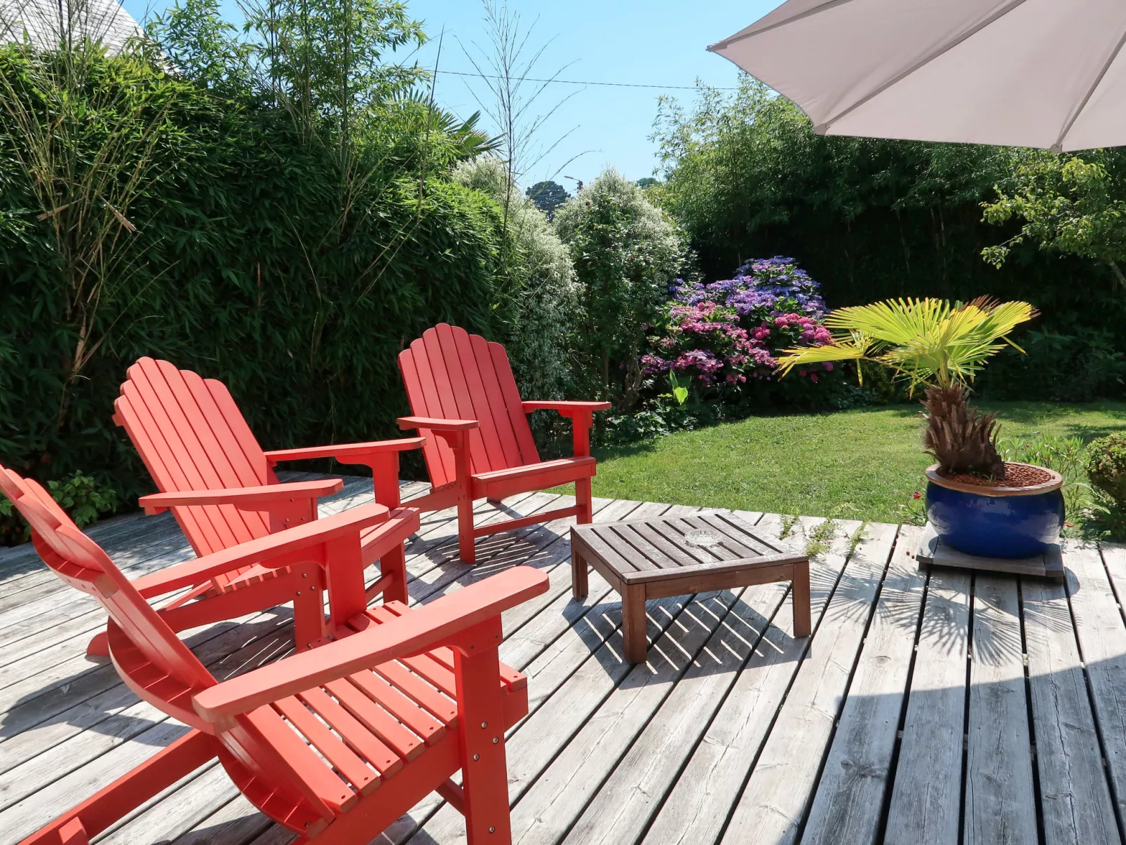 Gîte au Jardin-Buiten