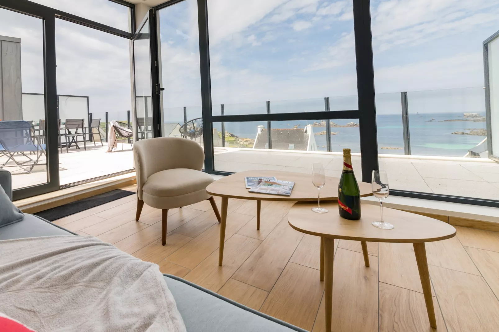 OCEAN VIEW - Porspoder-Woonkamer