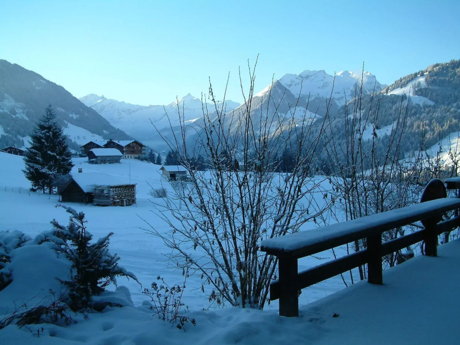 Aerneli, Chalet-Buiten
