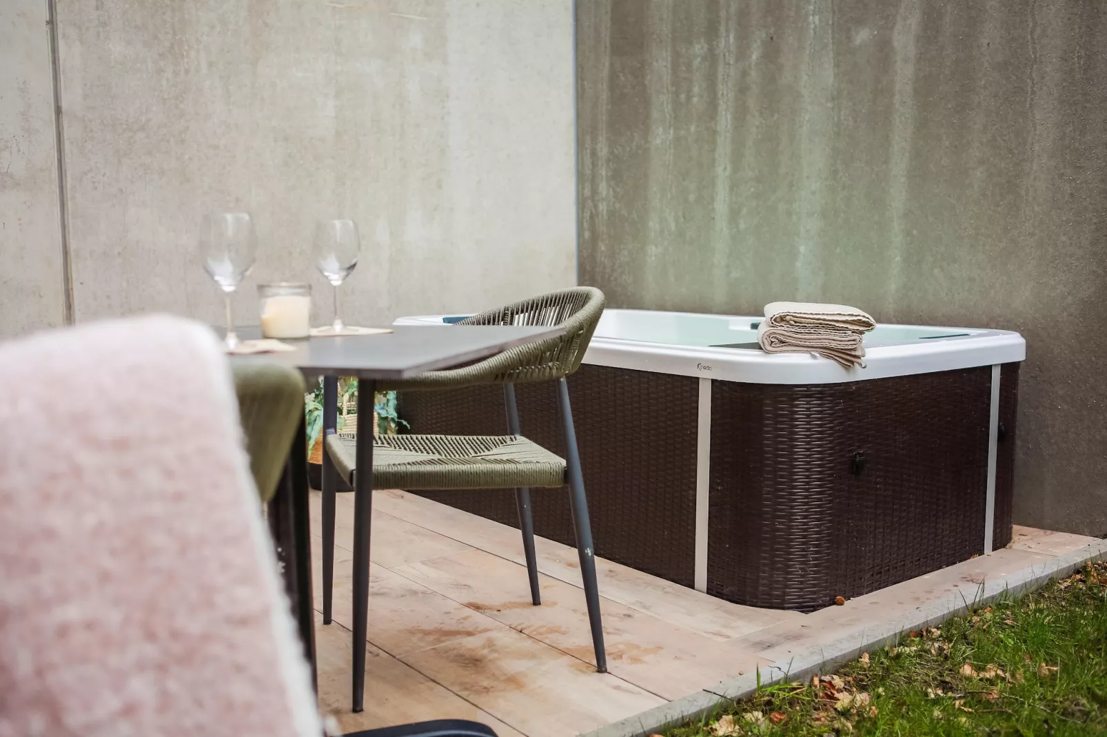 Be Durbuy-Terrasbalkon