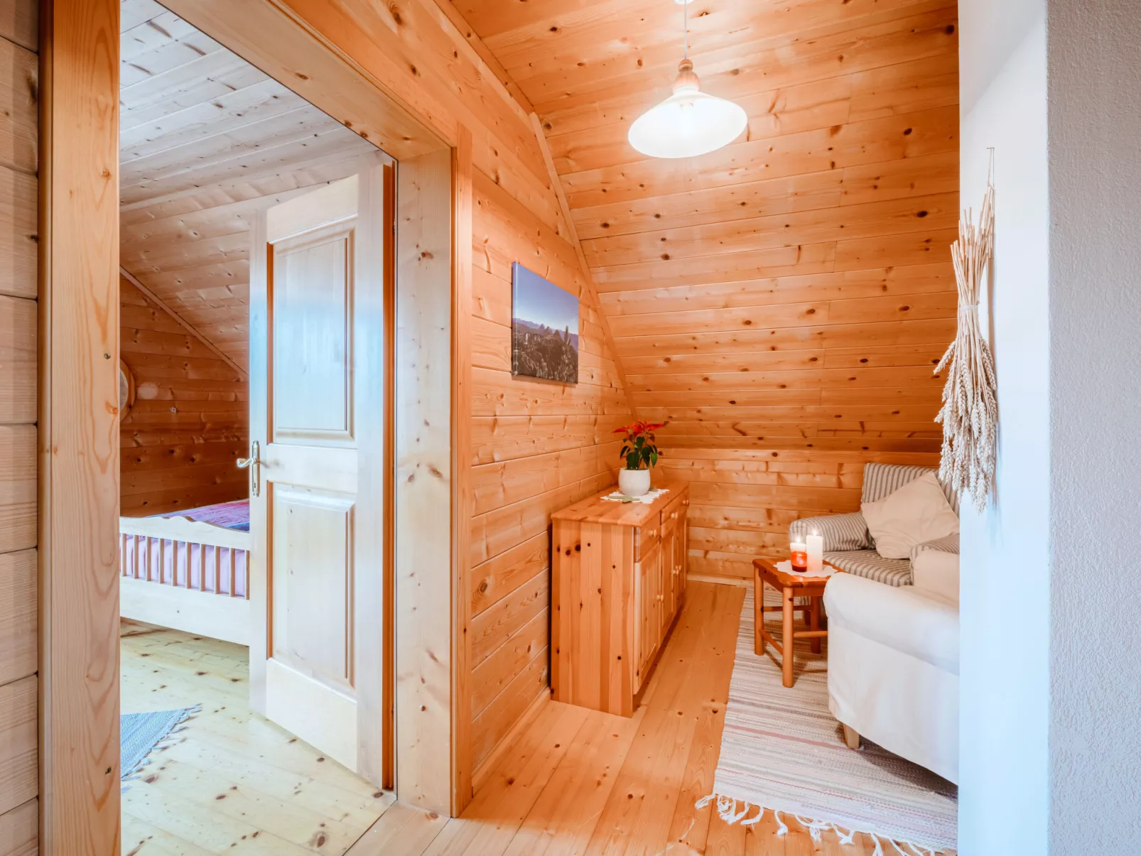 Simons Blockhütte-Binnen