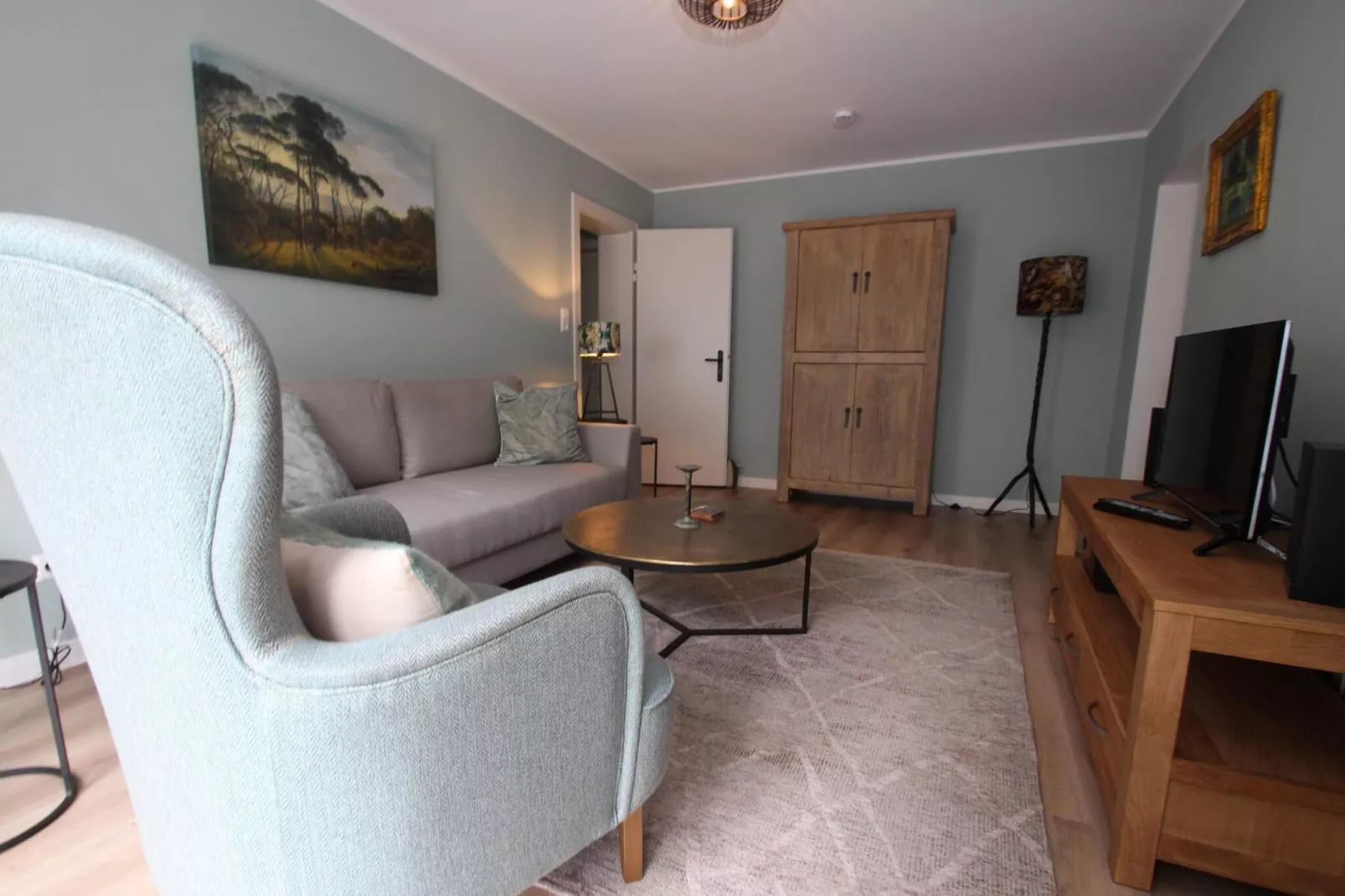 Wohnung 1 Wandernest-Woonkamer