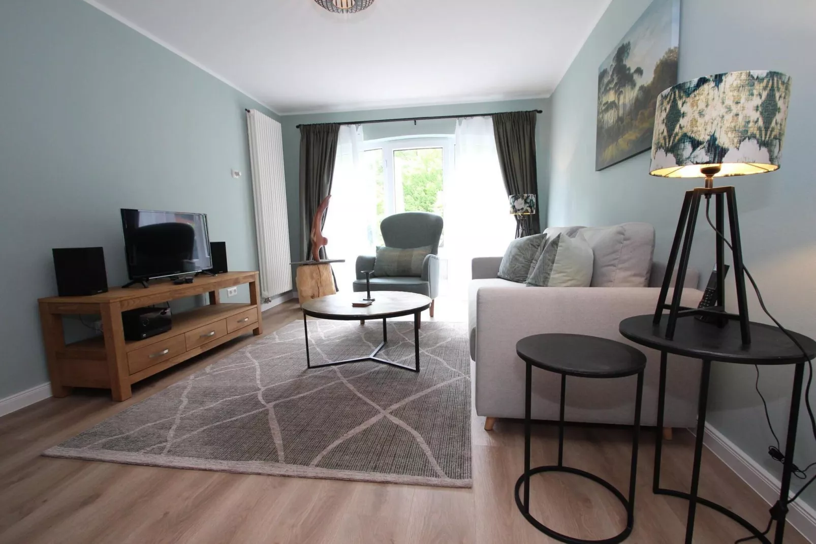 Wohnung 1 Wandernest-Woonkamer