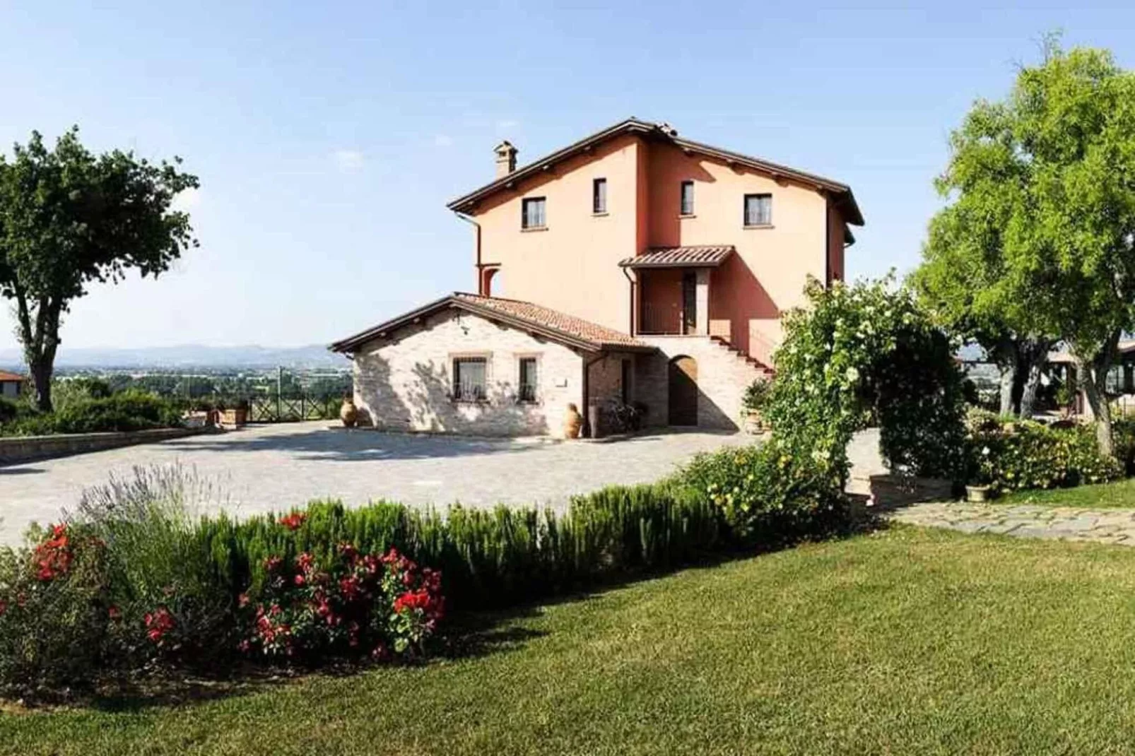 Perugino - Bilo 4 Montefalco-Gebieden zomer 5km