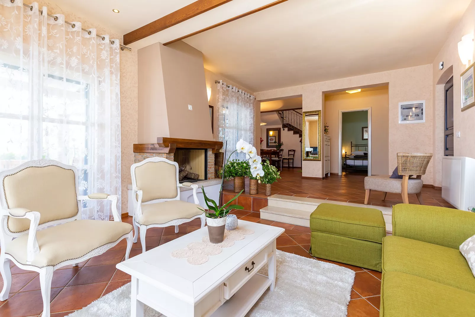 Villa Salvea-Woonkamer