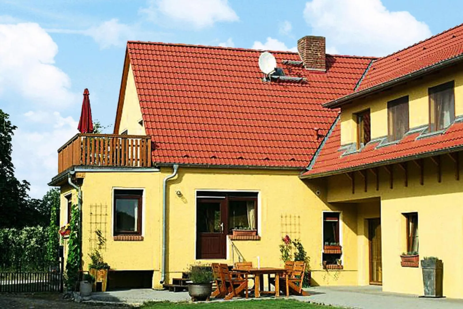 Ferienwohnung in Beetzseeheide-Buitenkant zomer