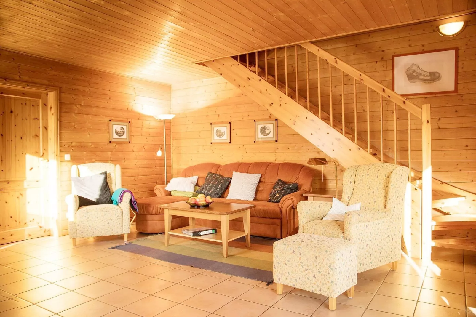 Ferienhaus in Hasselfelde - Haus 404 Auerhahn-Woonkamer