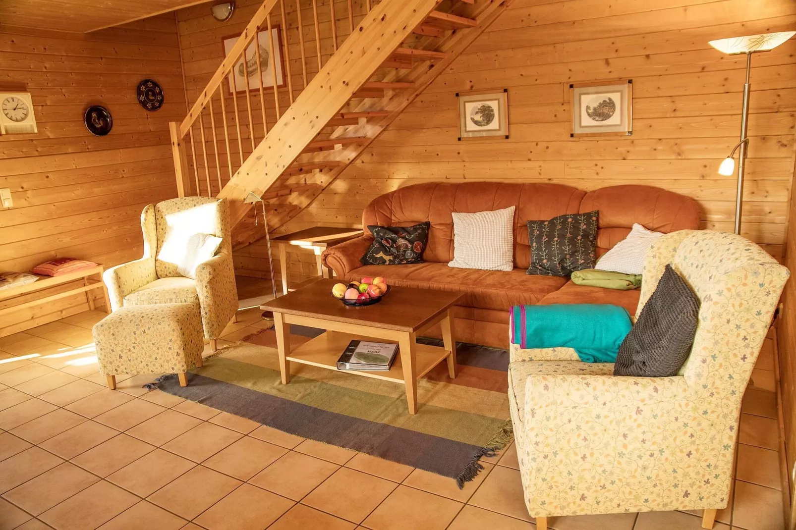 Ferienhaus in Hasselfelde - Haus 404 Auerhahn-Woonkamer