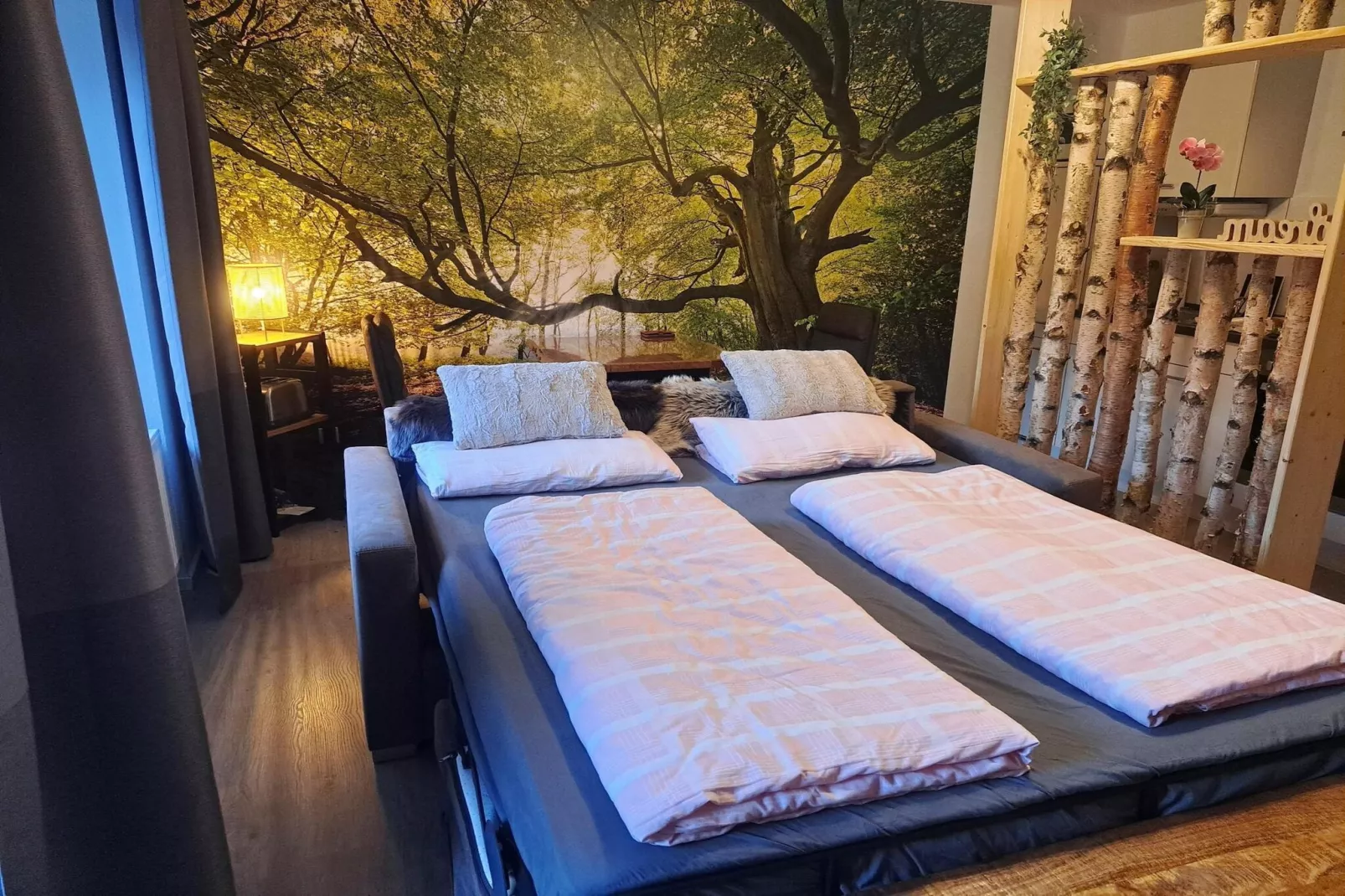 Studio2 Pers  45 qm-Slaapkamer