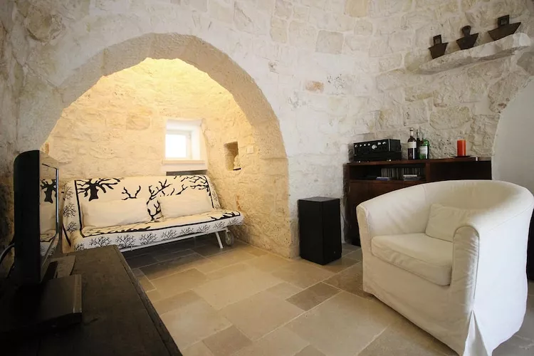 Trullo, Ostuni-Trullo I Giardini-Woonkamer