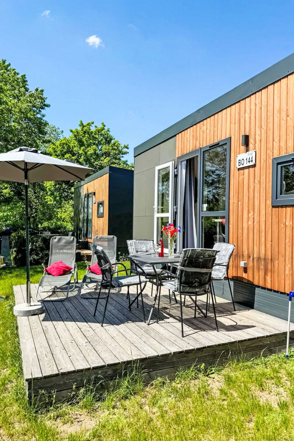 Tiny Haus Neschtle-Buiten