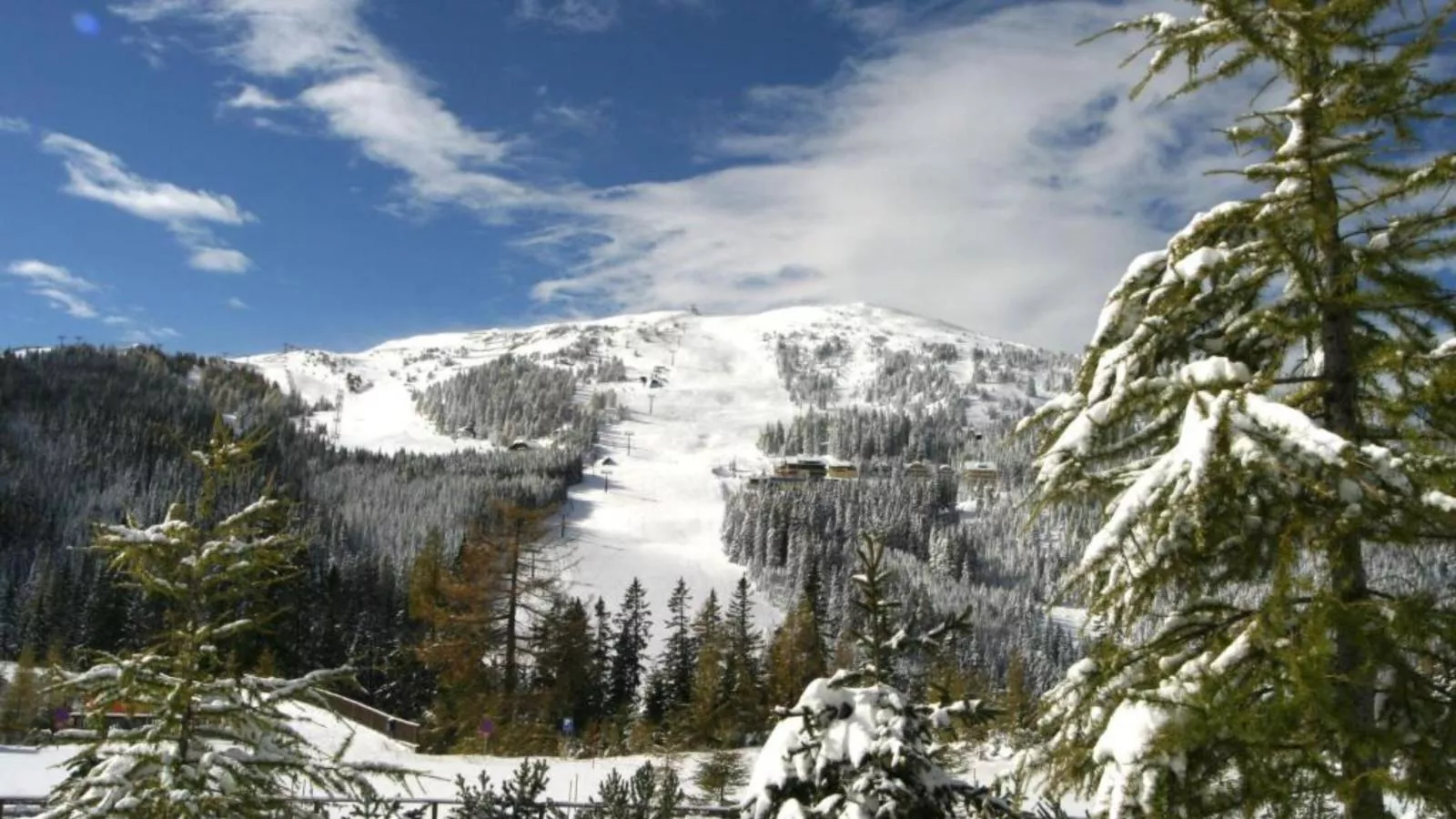 An der Piste-Gebied winter 5km