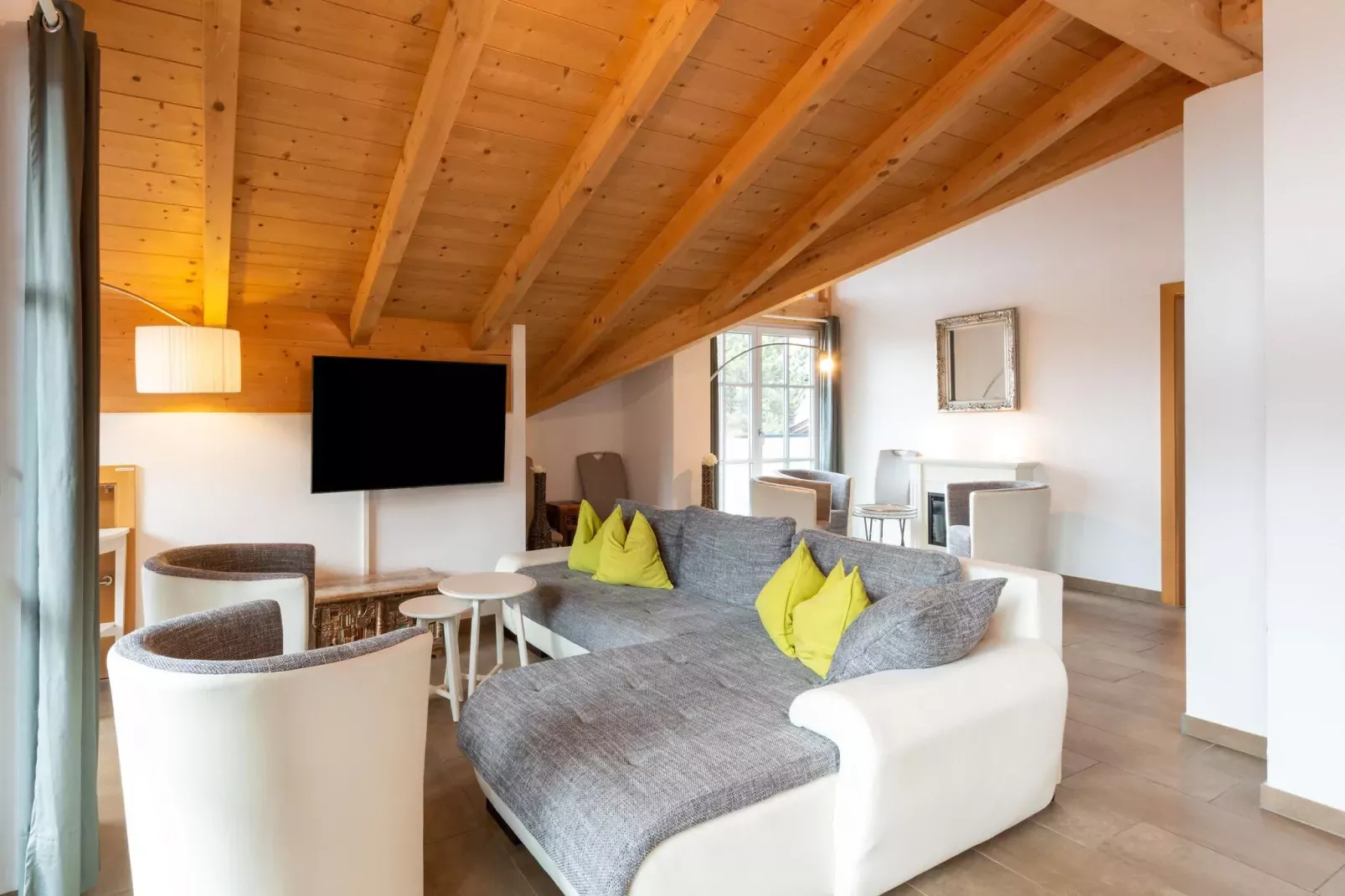 Residenz Edelalm - Penthouse 10-Woonkamer