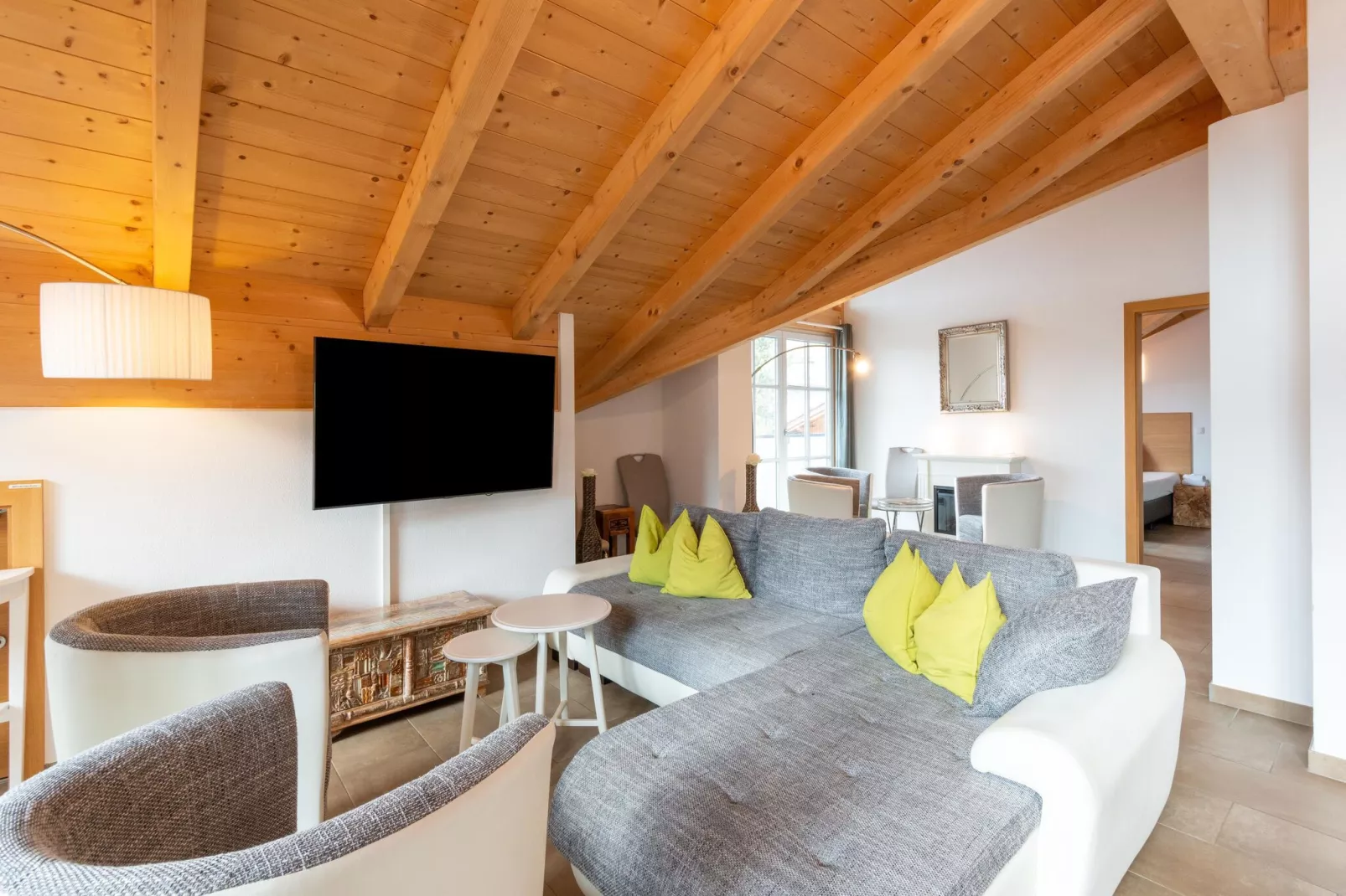 Residenz Edelalm - Penthouse 10-Woonkamer