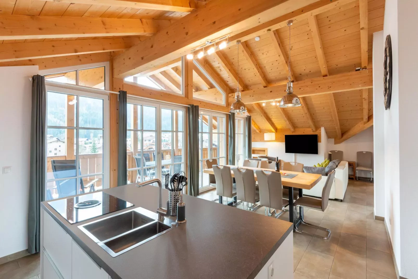 Residenz Edelalm - Penthouse 10-Keuken