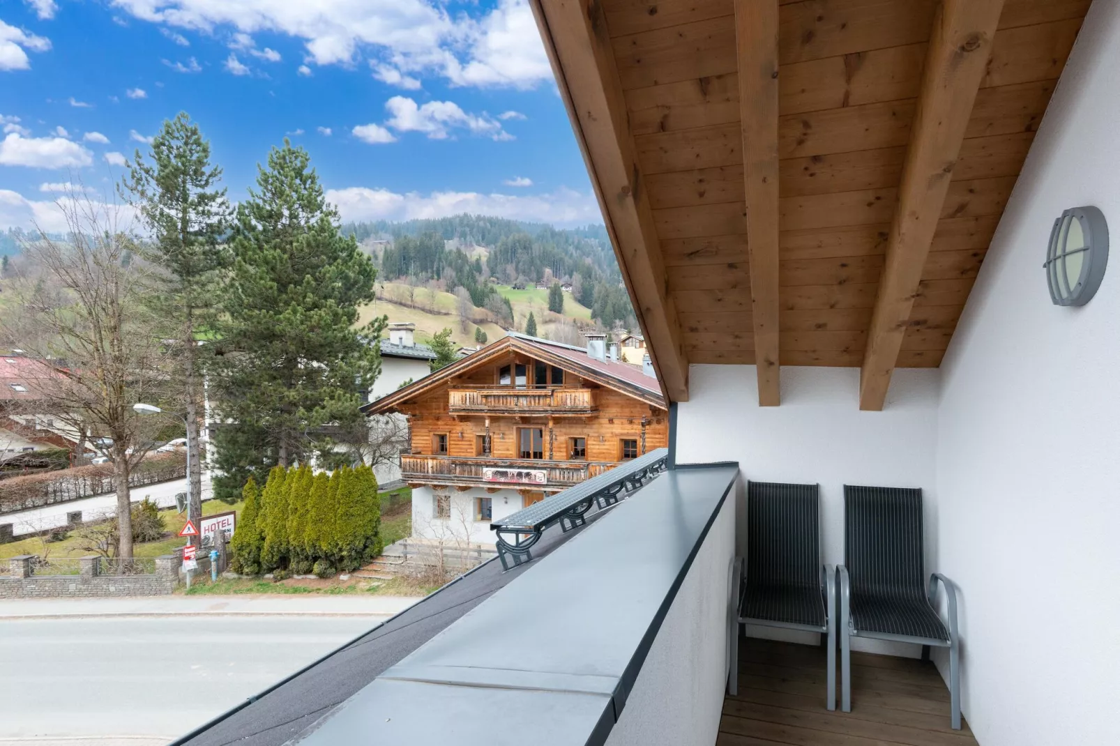 Residenz Edelalm - Penthouse 10-Uitzicht zomer