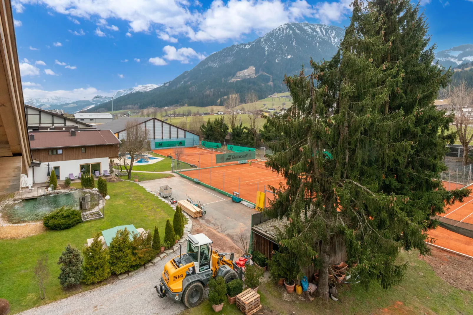 Residenz Edelalm - Penthouse 10-Uitzicht zomer