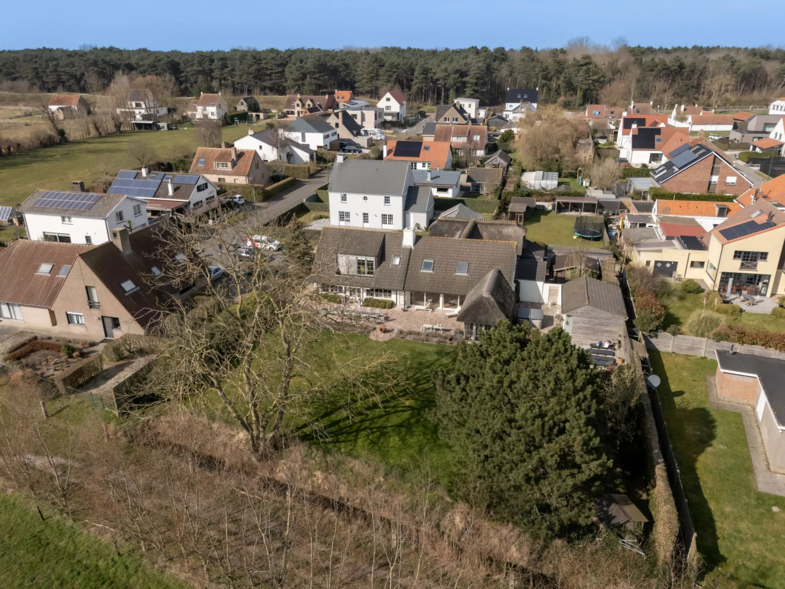 Villa Rosetree with sauna and pool table-Buiten