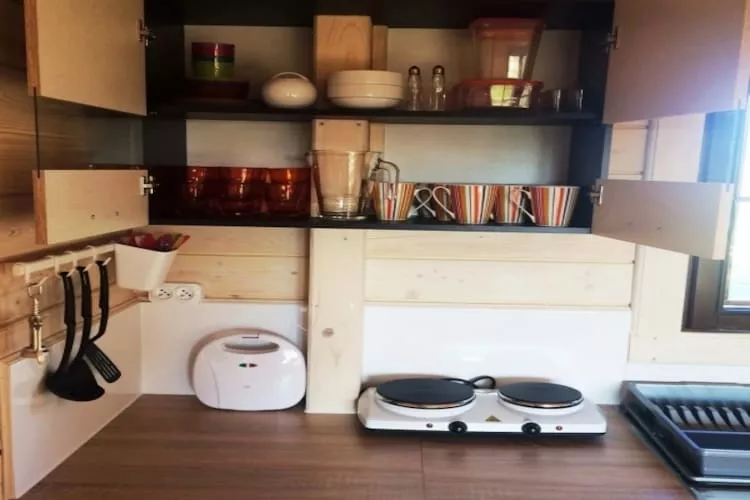 Piętrowe domki wakacyjne dla max 6 osób Mielenko-Keuken