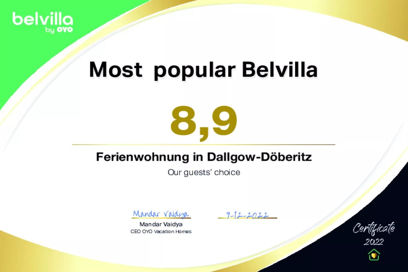 Ferienwohnung in Dallgow-Döberitz-Faciliteiten