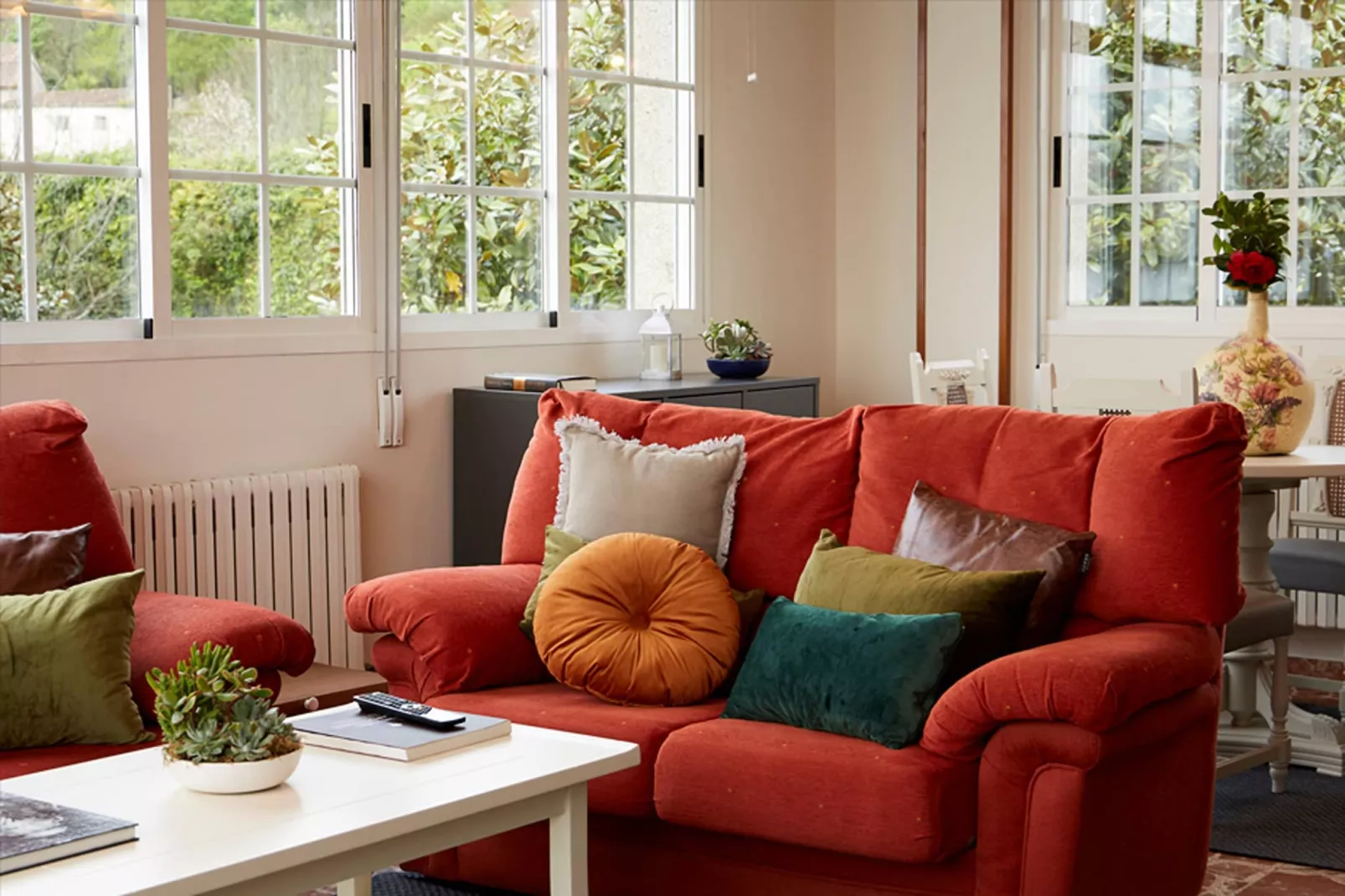 Villa Rosa- Luxury Singular-Woonkamer