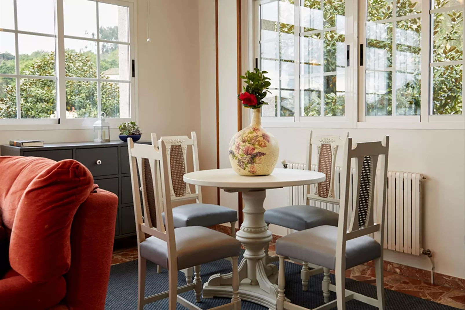 Villa Rosa- Luxury Singular-Woonkamer