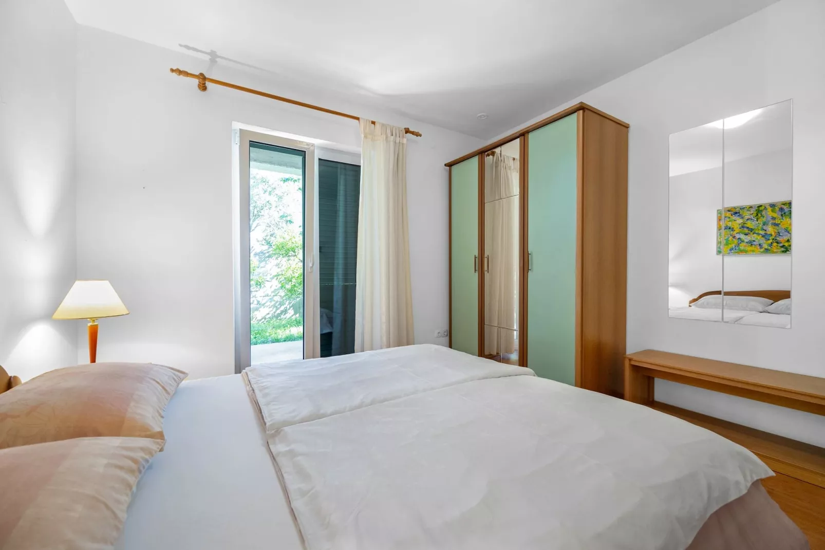 Blanka A1 - Shared Jacuzzi, Magical Garden-Slaapkamer
