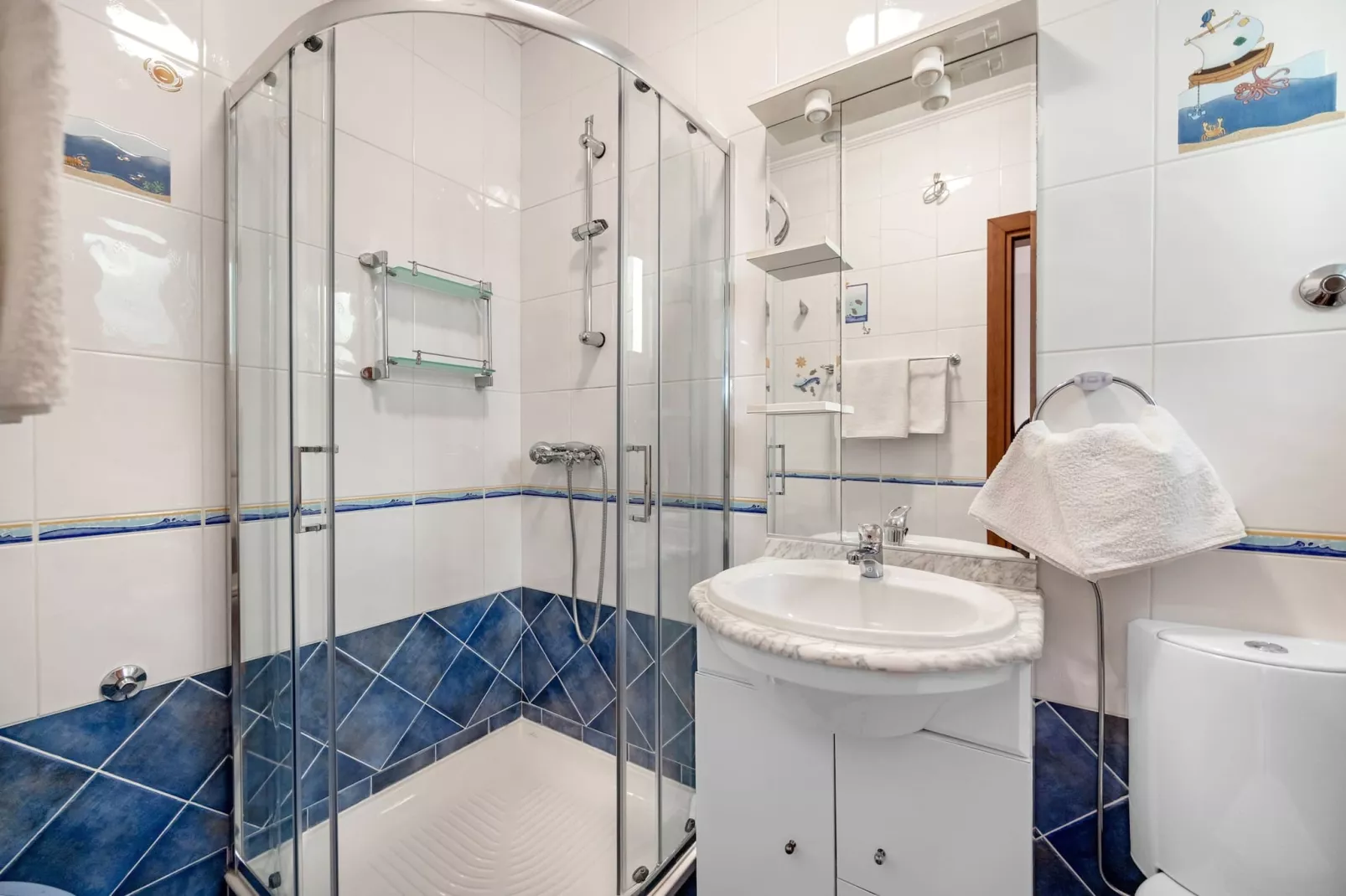 Blanka A1 - Shared Jacuzzi, Magical Garden-Badkamer