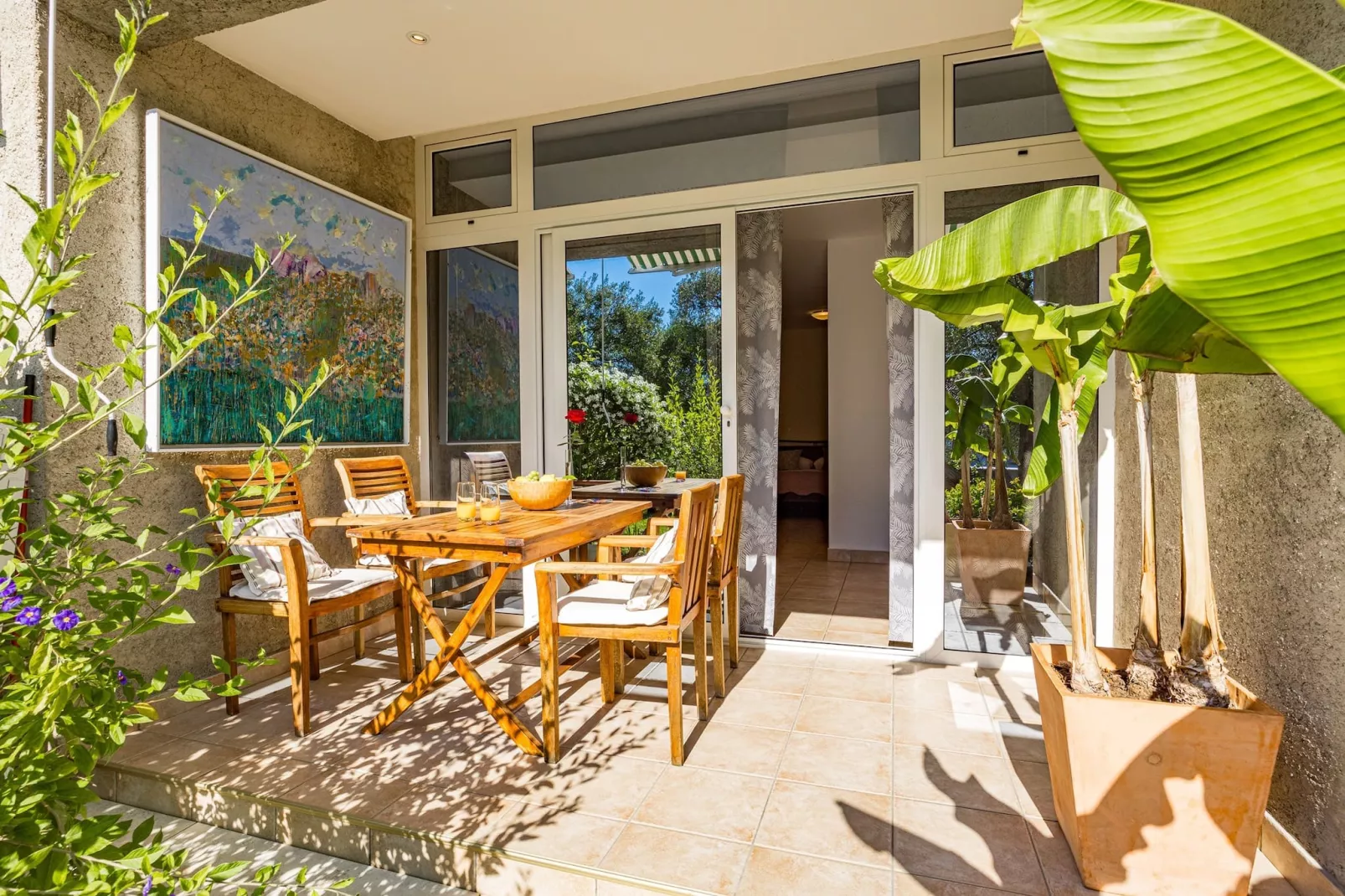 Blanka Studio - Shared Jacuzzi, Magical Garden-Terras