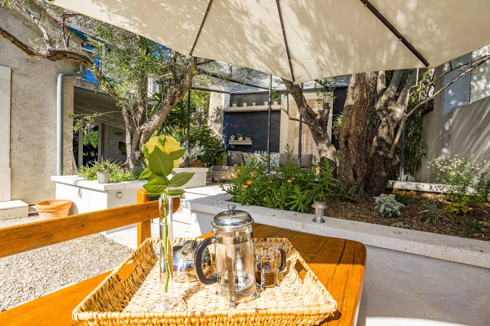 Blanka C2 - Shared Jacuzzi, Magical Garden-Terras