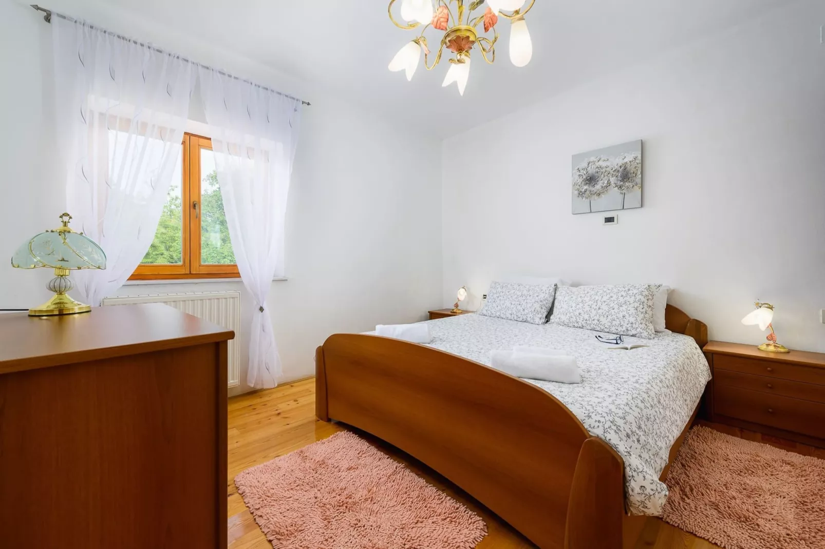 Apartment Lara with Swimming Pool - Paradiz-Slaapkamer