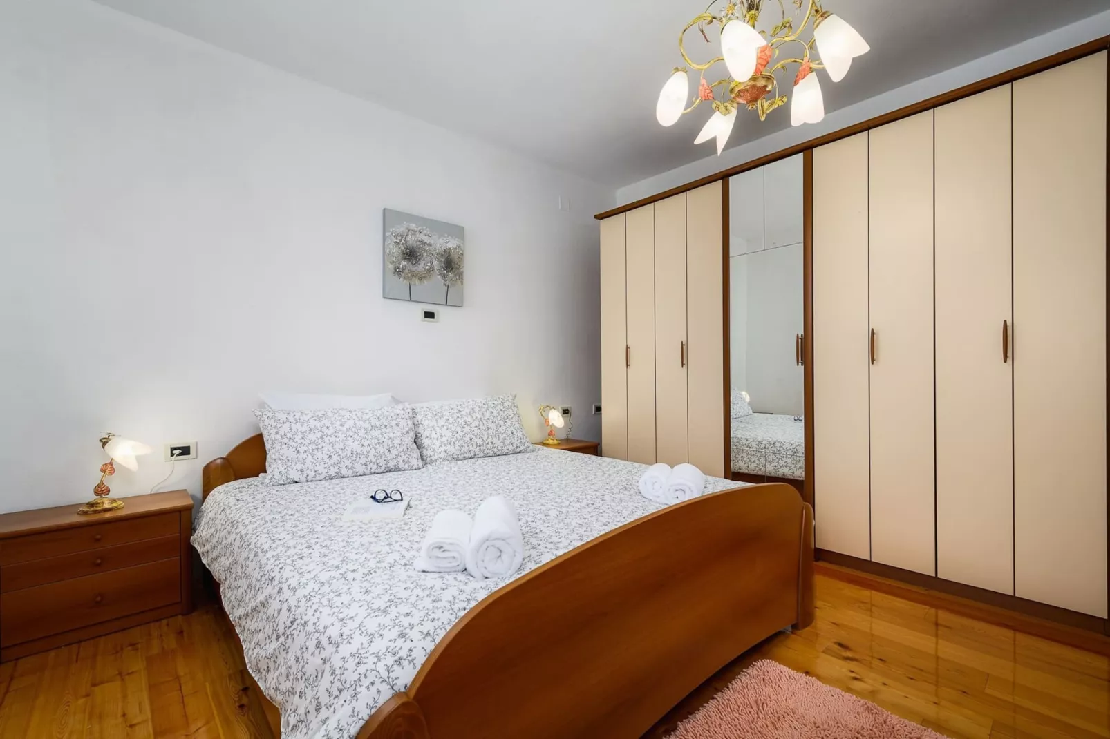 Apartment Lara with Swimming Pool - Paradiz-Slaapkamer