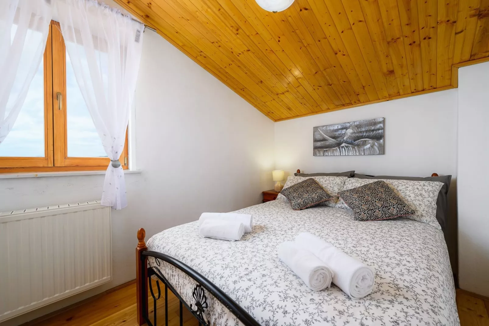 Apartment Lara with Swimming Pool - Paradiz-Slaapkamer